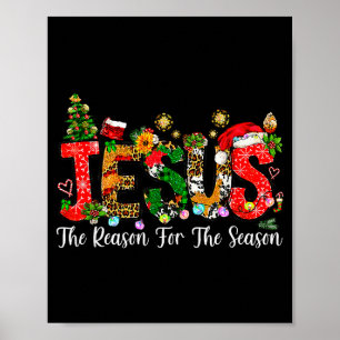 Poster Foi chrétienne Jésus est la raison de la saison