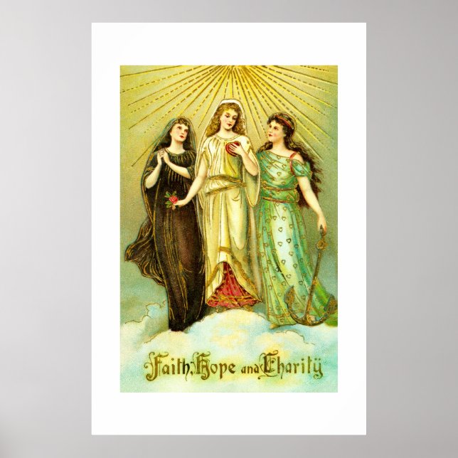 Poster Foi, Espoir et Charité (Devant)