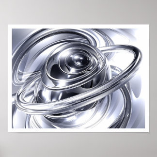 Poster Foi métallique