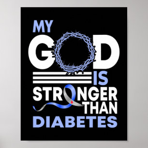 Poster Foi Mon Dieu Est Plus Fort Que La Sensibilisation 