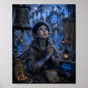Poster Foi / Sonneur / Cathédrale Gelée