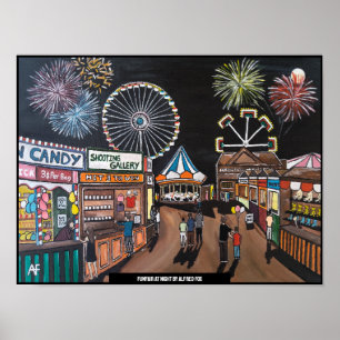 Poster Foire de nuit de Alfred Fox
