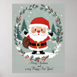 Poster Folded Greeting Card