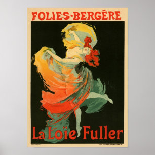 Poster Folies Bergere La Loie Fuller
