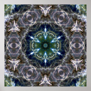 Poster Folk Mandala