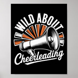 Poster Folle de cheerleading Drôle de cheerleader Acclama