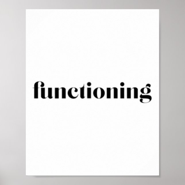 Poster Fonctionnement de sensibilisation à la santé (Devant)