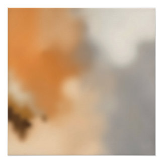 Poster Fond Abstrait Chaud