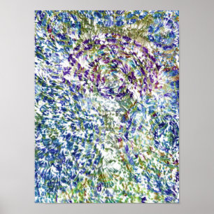 Poster Fond abstrait coloré cool, moderne et tendance