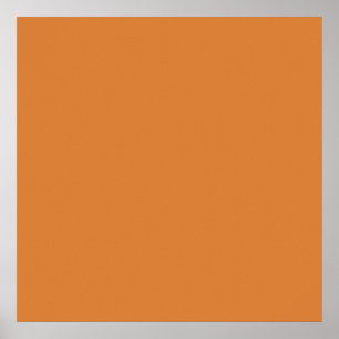Poster Fond de couleur orange terre cuite, ton rouge terr