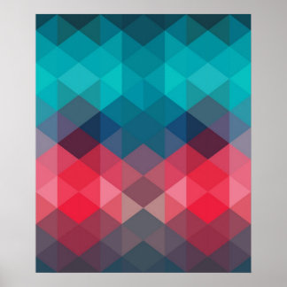 Poster Fond géométrique Spectrum