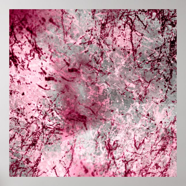 Poster fond rose, déco, motif, abstrait, âgé, (Devant)