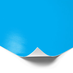 Poster Fond uni bleu cyan 