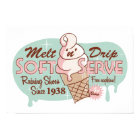 Fondre 'n' Drive Soft Serve Ice Cream Print