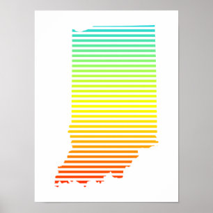 Poster fondu de refroidissement de l'inde
