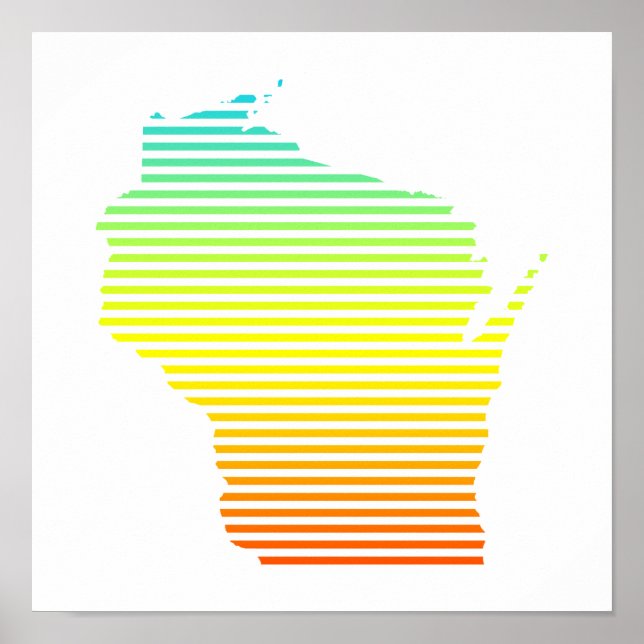 Poster fondu de refroidissement wisconsin (Devant)