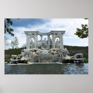 Poster Fontaine classique