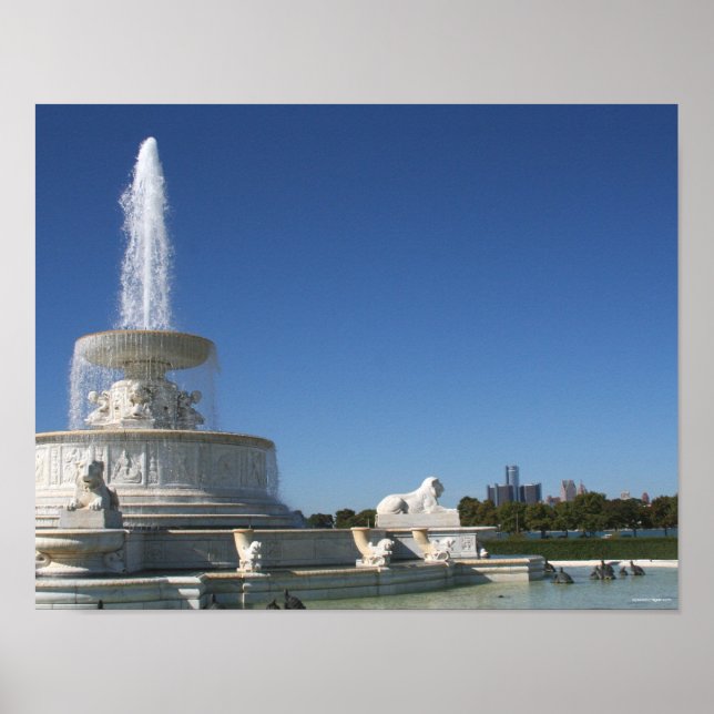 Poster Fontaine de Belle Isle (Devant)