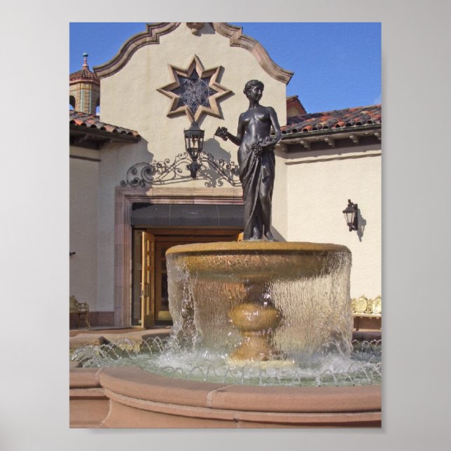 Poster Fontaine de Pomona dans la ville de Kansas (Devant)
