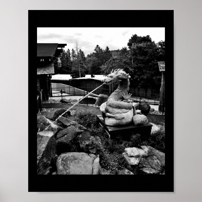 Poster Fontaine Dragon (Devant)