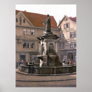 Poster Fontaine Martin Luther