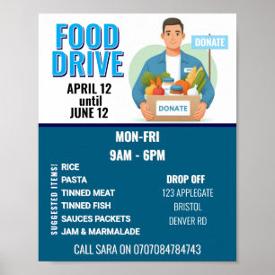 Poster Food DRIVE