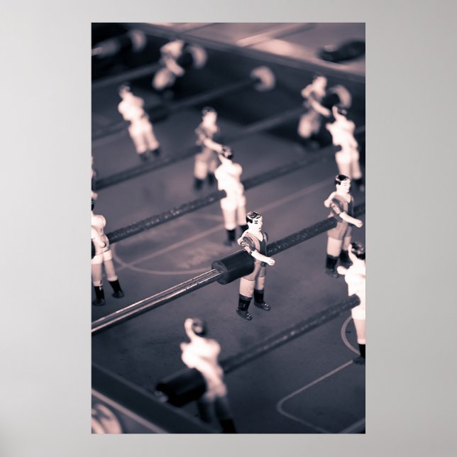 Poster Foosball (Devant)