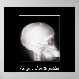 Poster Foot à Mouth X-Ray