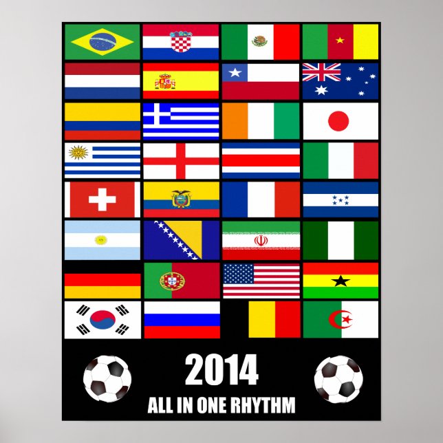 Poster Football 2014 (Devant)