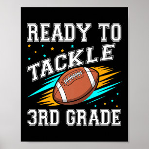 Poster Football 3e Troisième année Premier Jour D'école R