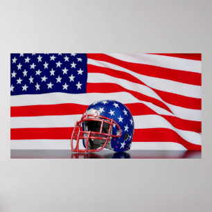 Poster Football américain