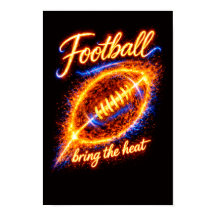 Football Apporte la Chaleur Design Sportif Balle F