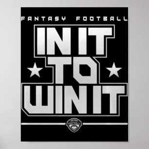 Poster Football D'Imaginaire En Elle Pour Le Gagner