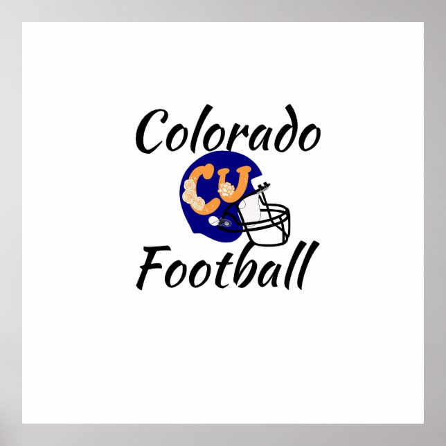 Poster Football du Colorado (Devant)