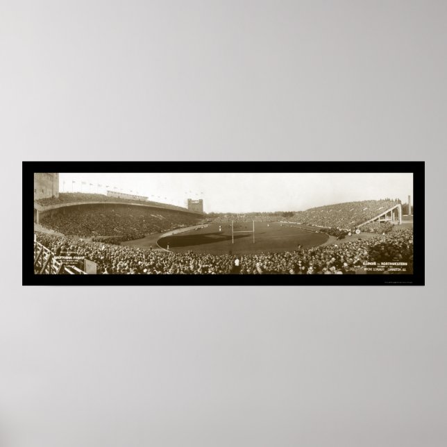 Poster Football du Nord-Ouest photo 1927 (Devant)