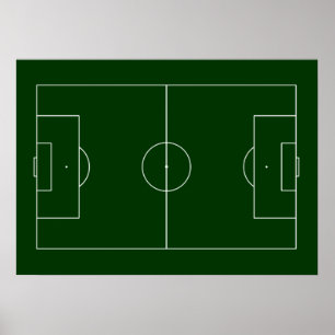 Poster football game stadium