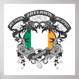 Poster Football Irlande