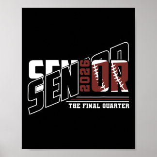 Poster Football senior 2026 Jour de match Cl de 2026 Remi