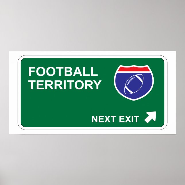 Poster Football Sortie suivante (Devant)