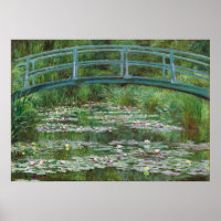 Footbridge Claude Monet Art français