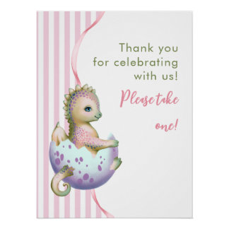 Poster for Baby Shower.