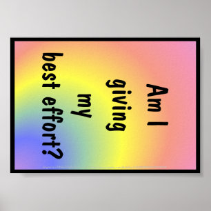 Poster for Character Development