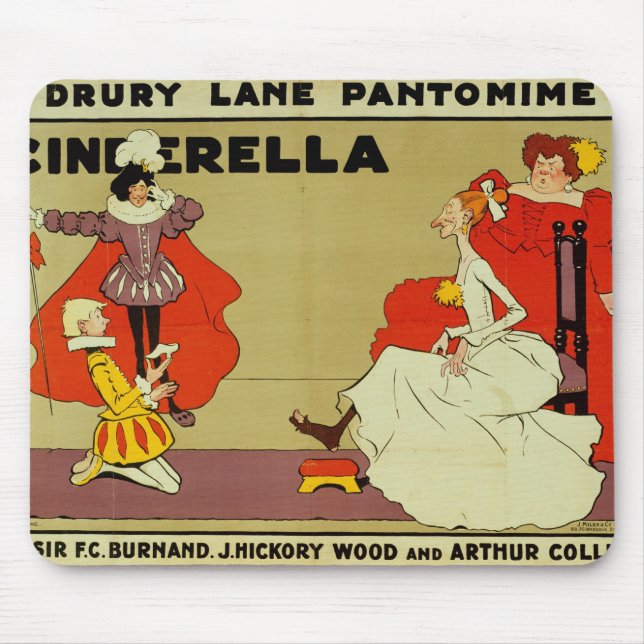Poster for 'Cinderella' Mouse Pad (Front)