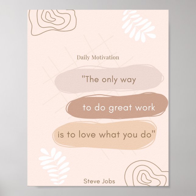 poster for daily motivation (Front)
