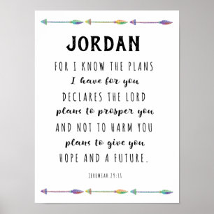Poster For I know the Plans I have for you Custom