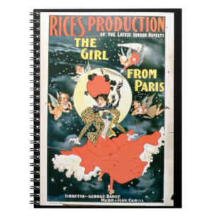 Poster for 'Rice's Production of The Girl from Par Notebook