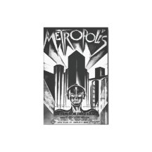 Poster for the 1927 science fiction movie Metropol