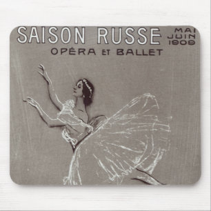 Poster for the 'Saison Russe' Mouse Pad