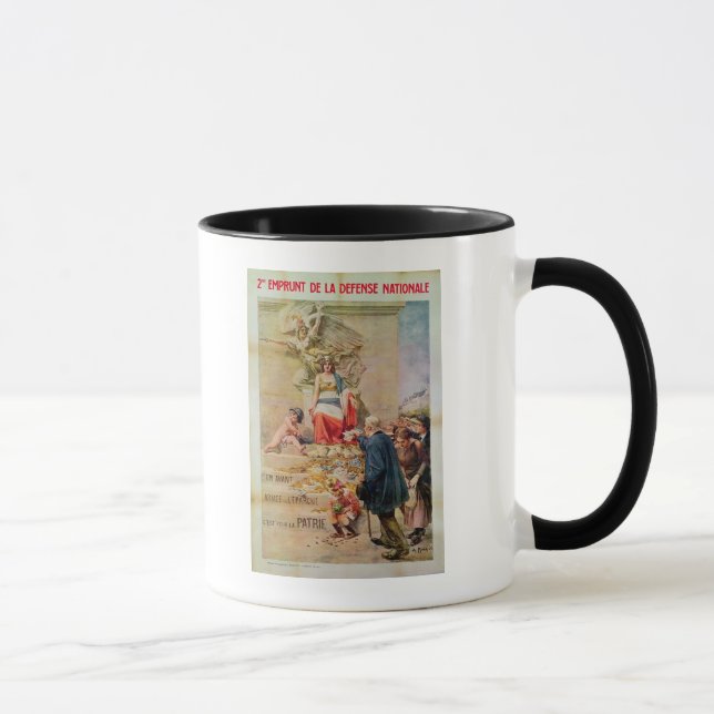 Poster for the Second Loan for National Defence Mug (Right)
