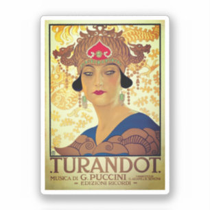 Poster for Turandot - Giacomo Puccini
